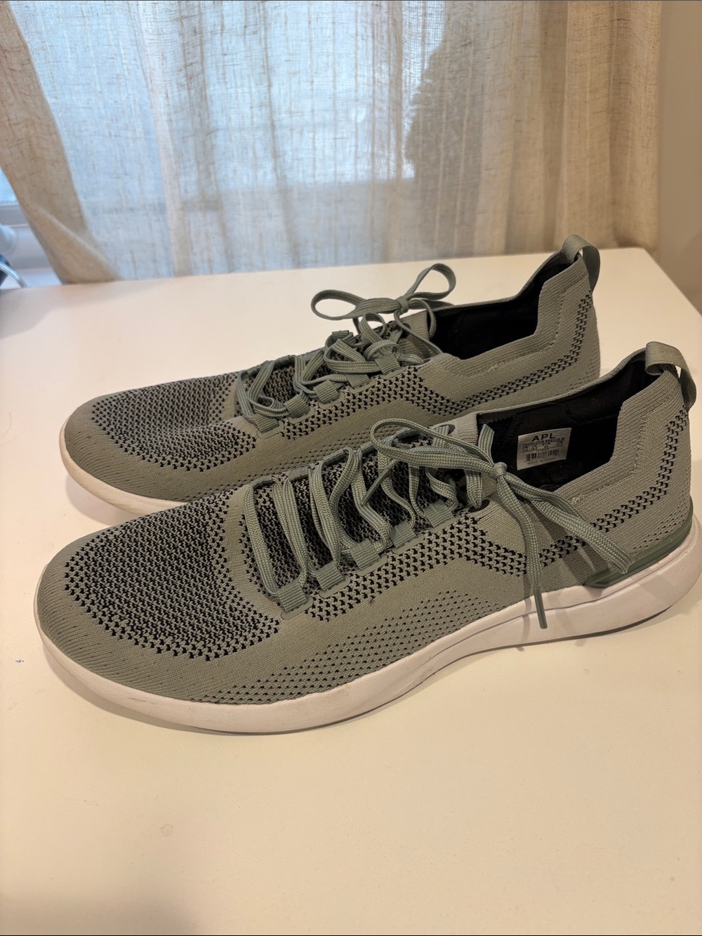 APL Men's TechLoom Breeze Sneakers - Light Gray